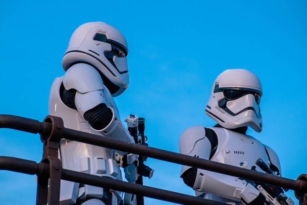 Orlando, Florida. November 27, 2019. Stormtroopers at Hollywood Studios (83). - Фото, зображення
