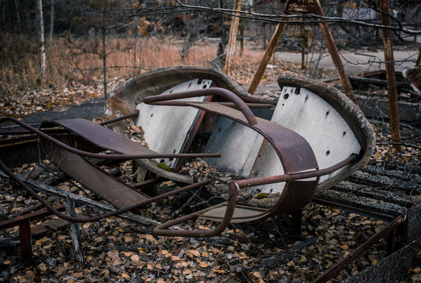 Opuštěné památky v černobylské výlučné zóně - Fotografie, Obrázek