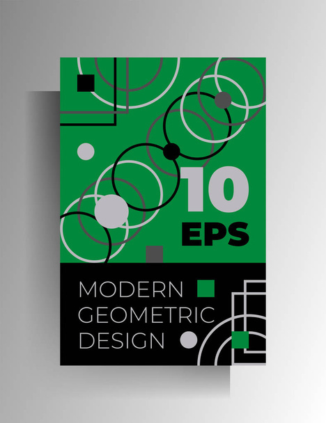 Modello di poster geometrico di design
 - Vettoriali, immagini