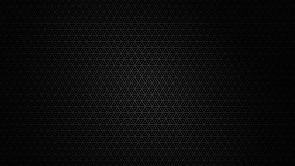 Black abstract background. Geometric shapes, cool modern design.  - Vector, Image
