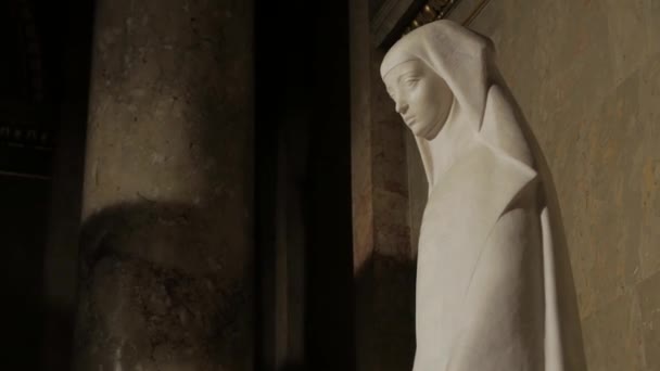 Standbeeld van de Heilige Vrouw katholiek - Video