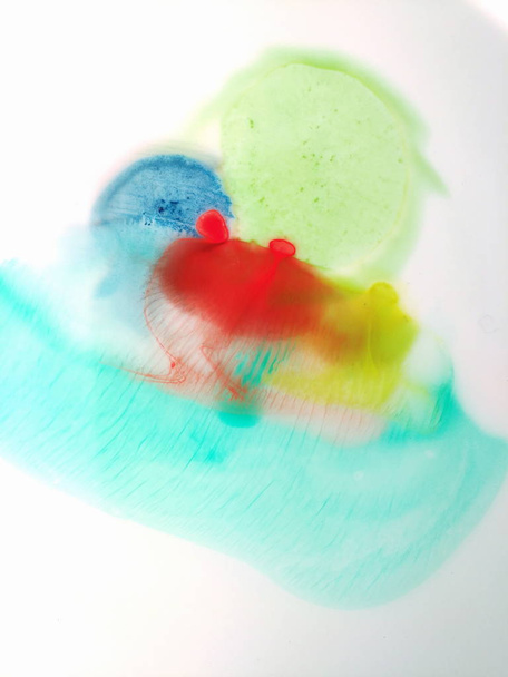 watercolor abstract background, paint diffusion - 写真・画像