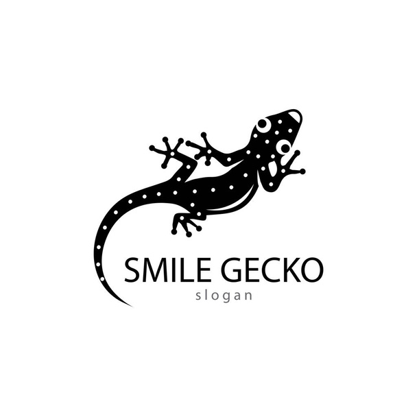 Lizard Chameleon Gecko animall λογότυπο και διάνυσμα σύμβολο illustrati - Διάνυσμα, εικόνα