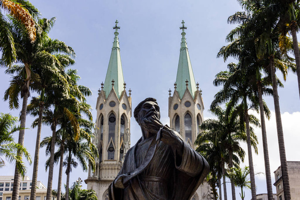 Se Kathedraal - Sao Paulo - Brazilië. - Foto, afbeelding