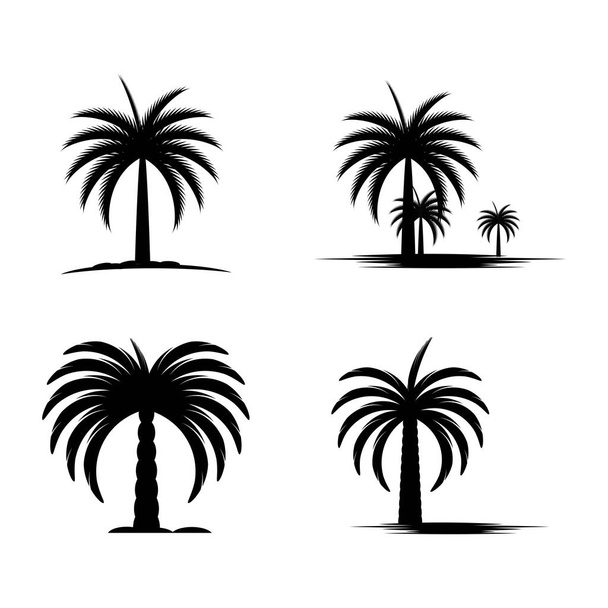 Päivämäärät puu kuvake vektori kuvituksen suunnittelu Logo
  - Vektori, kuva