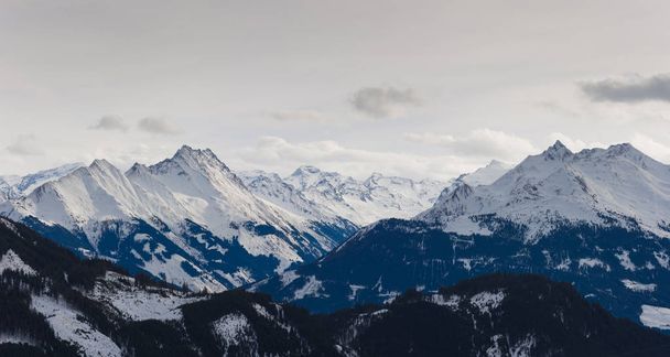 Snowy winter in austrian alps - Photo, Image