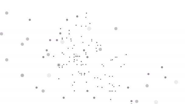 Carte pointillée particule de pixel à pois Danemark, le style de chute des points. Animation vidéo 4K. Dès que possible seront en mesure les autres pays
 - Séquence, vidéo