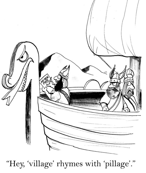 Viking reizen over zee - Foto, afbeelding
