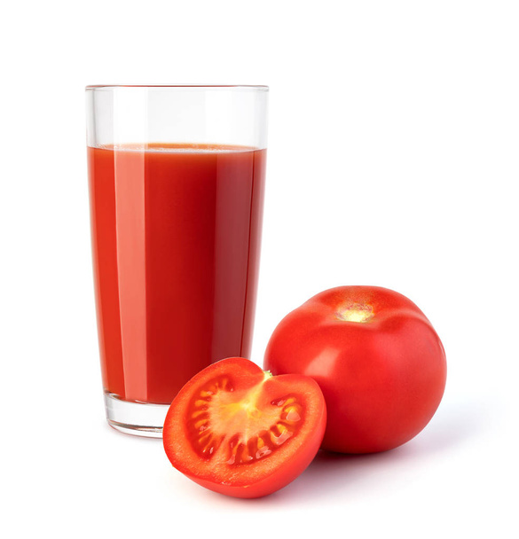 Copo de suco de tomate - Foto, Imagem