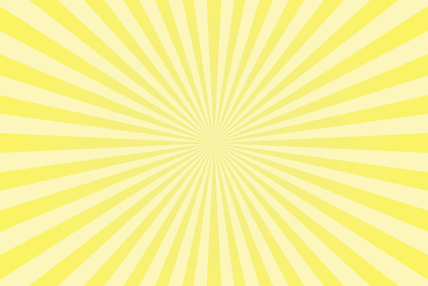 gelbe Pastellfarben Strahlen abstrakter Hintergrund. - Foto, Bild