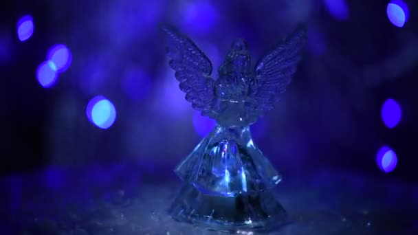 Świąteczny Anioł w wakacyjnej atmosferze - Materiał filmowy, wideo