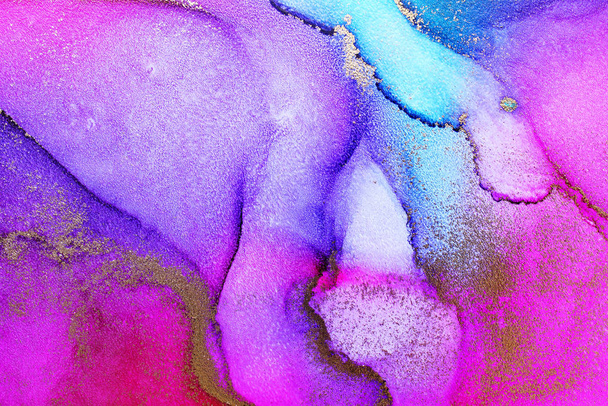 Alcohol ink abstract texture - Фото, изображение
