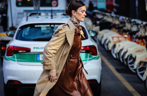 Milano Fashion Week Streetstyle 21 febbraio 2019
 - Foto, immagini