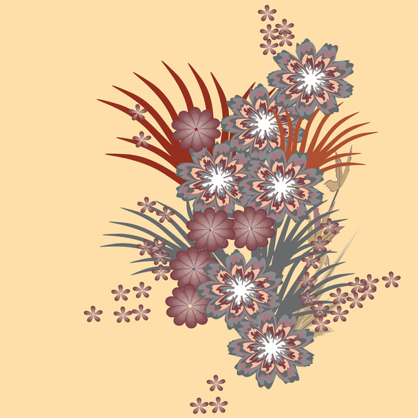 Flower- vector illustration. - Vecteur, image