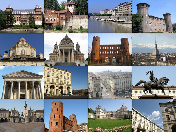 Turin-Collage - Foto, Bild
