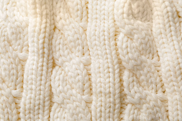 Texture of knitted fabric as background - Photo, Image