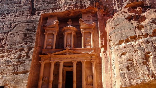 Petra je starobylé město v Jordánsku - Fotografie, Obrázek