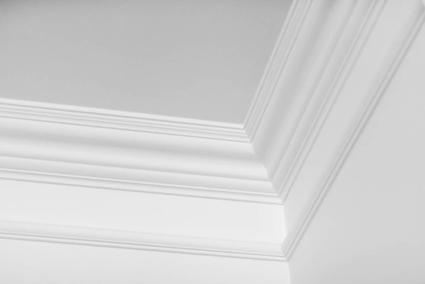 Molding on ceiling detail, interior design and architectural abs - Photo, Image