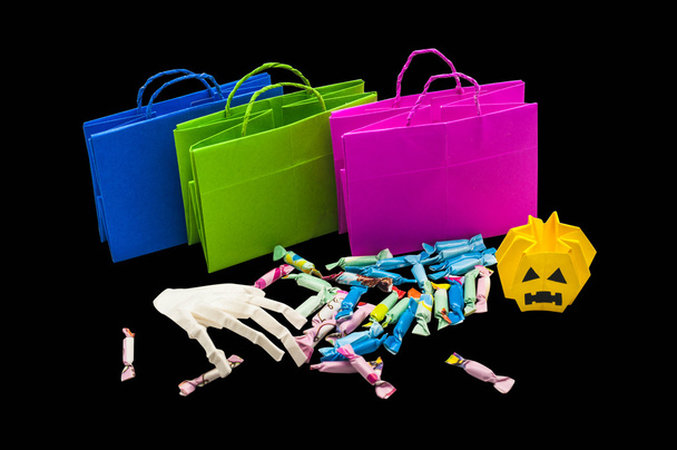kýčovité tašky s candy - Fotografie, Obrázek