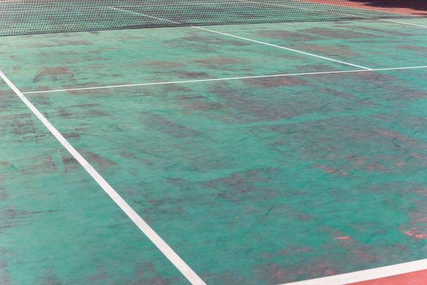 tennis court in the outdoor in a day time - Photo, Image