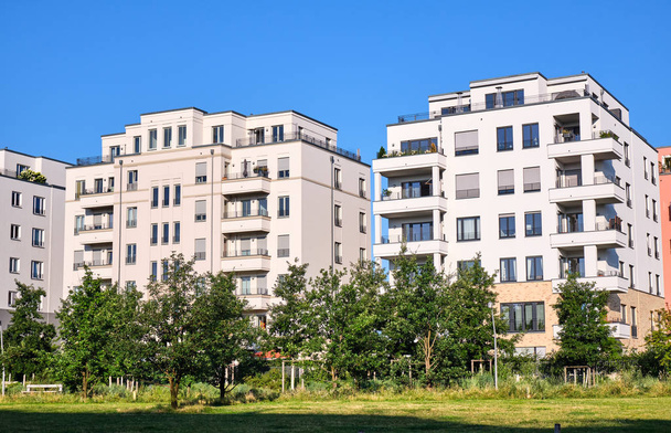 Modern házak Berlinben, Németországban - Fotó, kép