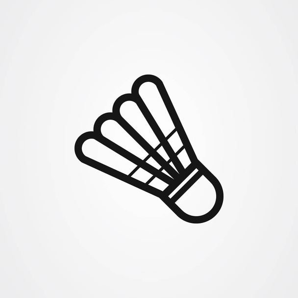 Design vettoriale icona volano. simbolo di badminton
. - Vettoriali, immagini
