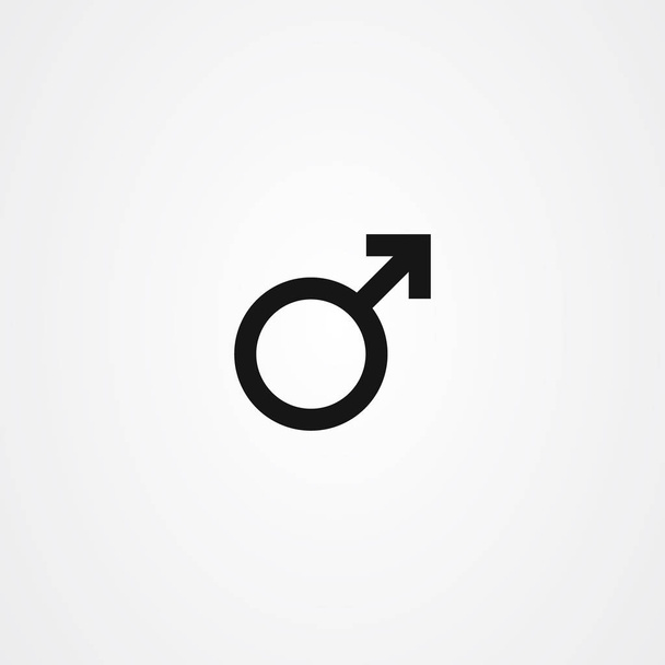 Gender icon vector - male symbol - Wektor, obraz
