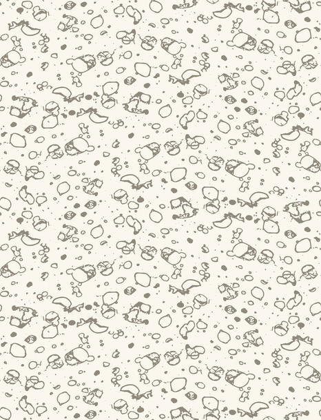 Gritty Pebble Flecks Abstracte onregelmatige textuur. Willekeurige zandvloer markeert achtergrond. Voor naadloze natuurlijke stenen rooster achtergrond. Mottled Monochrome Organic voor onregelmatige Speckle Backdrop in Vector Eps10 - Vector, afbeelding