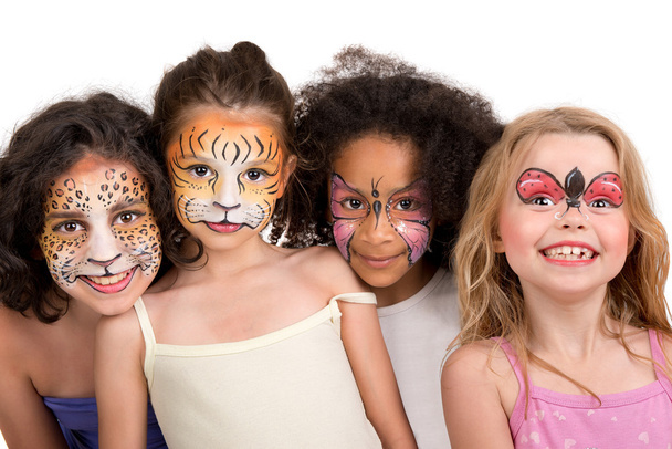 Face painting group - Photo, Image