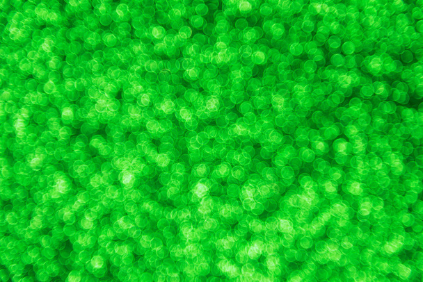Desenfocado abstracto verde brillo bokeh fondo
 - Foto, Imagen