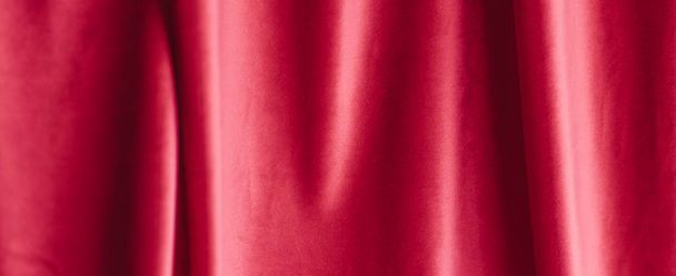 Abstract pink fabric background, velvet textile material for bli - Photo, Image
