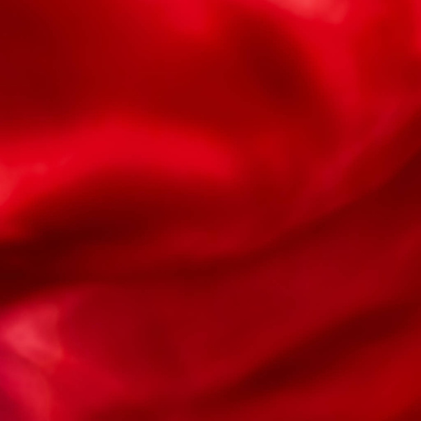 Fondo de arte abstracto rojo, textura de seda y líneas onduladas en moti
 - Foto, imagen