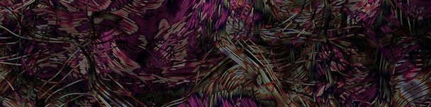 arte astratta linee colorate distribuzione casuale Computational Generative Art su sfondo nero
   - Foto, immagini