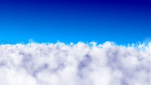 haut volant au-dessus des nuages
 - Photo, image