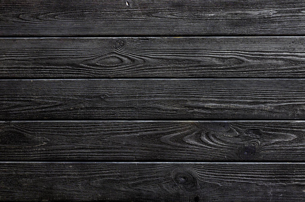 Dark wood background from old planks. Close up - Photo, Image