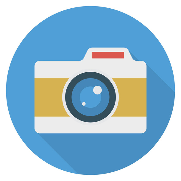 Business Management Flat icon  for DSLR  & capture  - ベクター画像