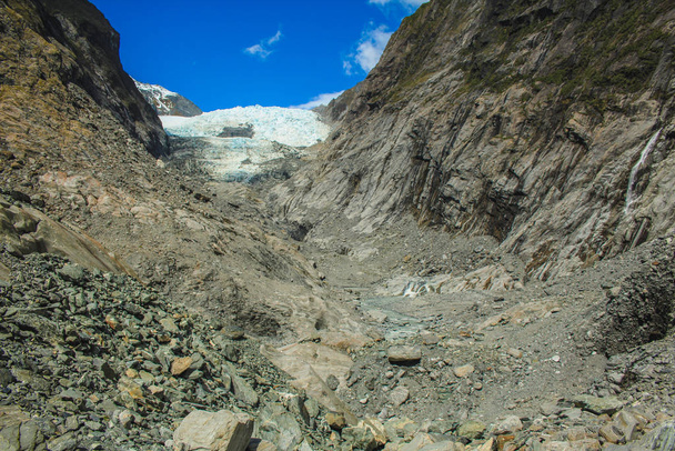 Paisagem Glaciar Franz Josef na Ilha Sul da Nova Zelândia
 - Foto, Imagem