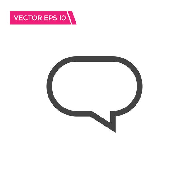 Speech Bubble Icon Design, Vector EPS10 - Vektor, Bild