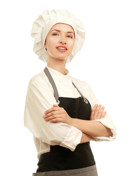 Attractive cook woman - Photo, image