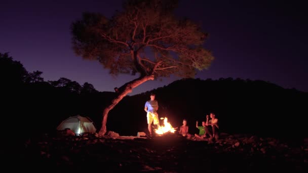 Tourist Camp on the Mediterranean - Footage, Video