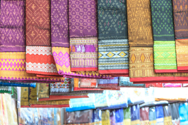 Laos zijde, handgemaakt product - Foto, afbeelding