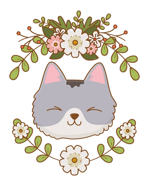 Изолированный векторный иллюстратор дизайна кошек
 - Вектор,изображение