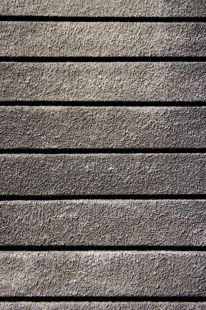 Yatay beton sıva doku, grunge ve kirli, gri - Fotoğraf, Görsel