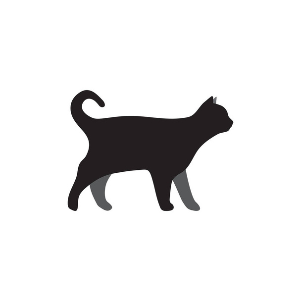 Cat animal icon design template vector isolated - Vecteur, image