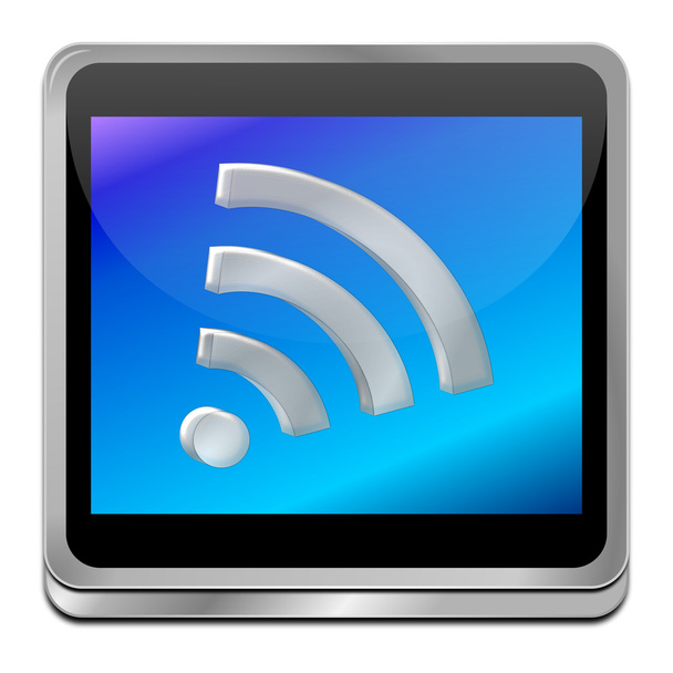 Wireless WiFi Wlan button - Photo, Image
