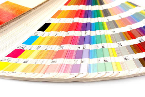 Katalog der Pantone Musterfarben - Foto, Bild