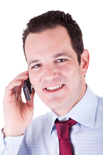 Young Businessman on the Phone - Фото, изображение