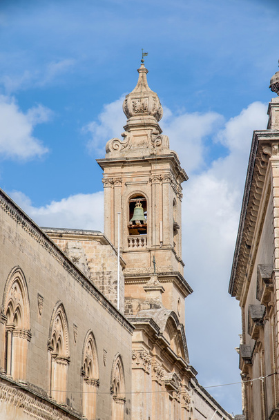 καρμελίτισσα εκκλησία σε mdina, Μάλτα - Φωτογραφία, εικόνα