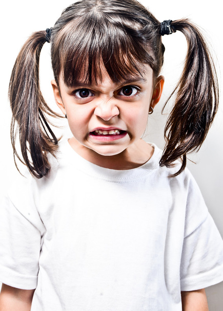 Angry girl - Fotoğraf, Görsel