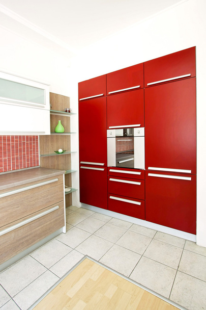 Red oven angle - Photo, Image